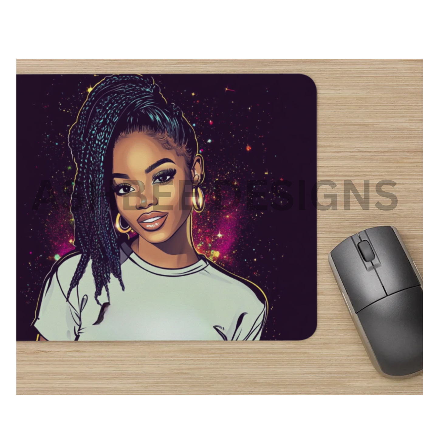 Braided Beauty Mouse Pad