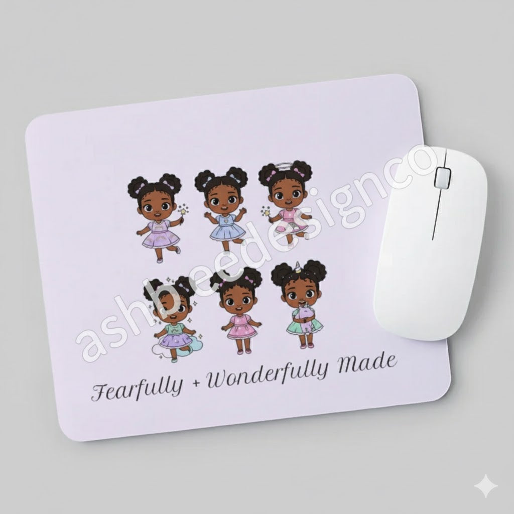 Fearfully and Wonderfully Made Mousepad