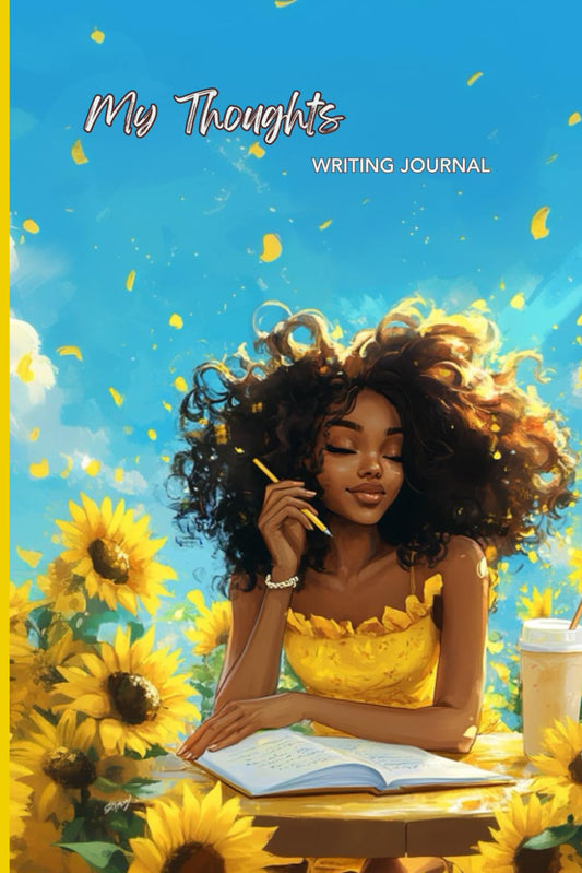 My Thoughts: Writing Journal (Summer Skies)