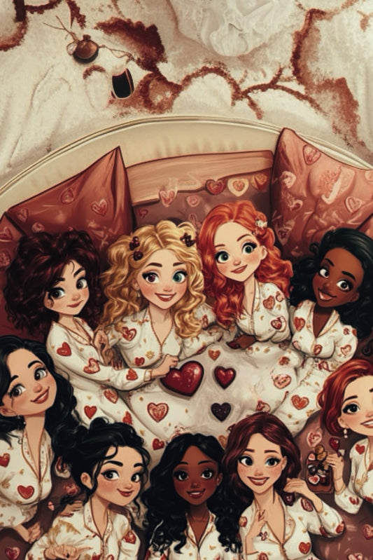 Galentine’s Day Journal: 100 Blank Pages for Notes, Doodles, and Creative Ideas: Galentine BFFs