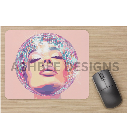 Disco In My Head Mouse Pad