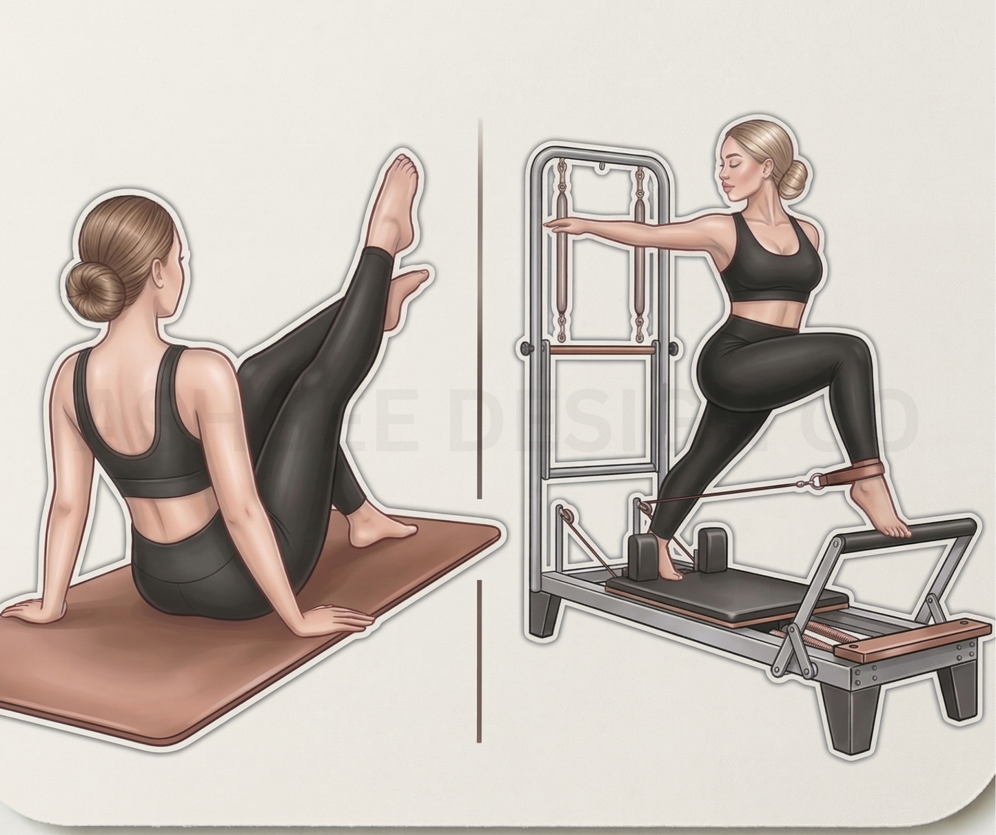Mat vs. Reformer Mousepad