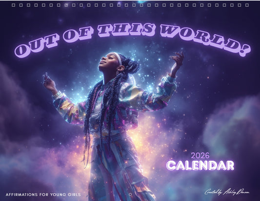 2026 OUT OF THIS WORLD Tween Wall Calendar
