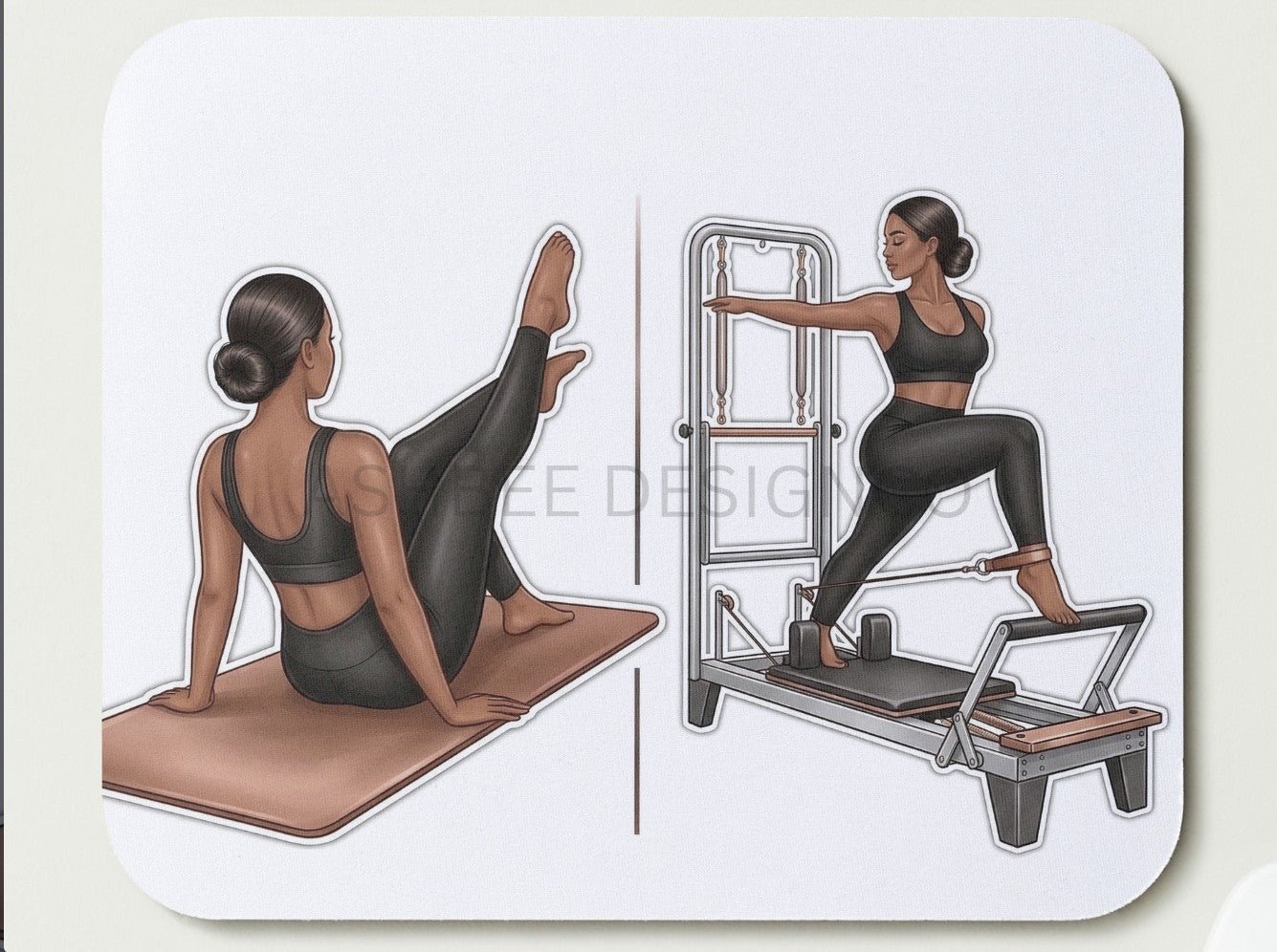 Mat vs. Reformer Mousepad