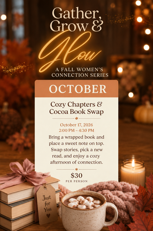 Cozy Chapters & Cocoa Book Swap Ticket